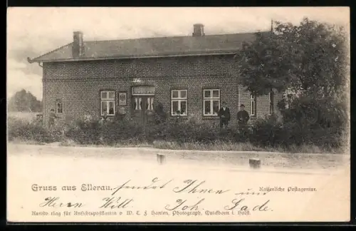 AK Ellerau, Kaiserliches Postamt