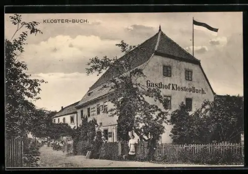 AK Leisnig, Gasthof Kloster-Buch