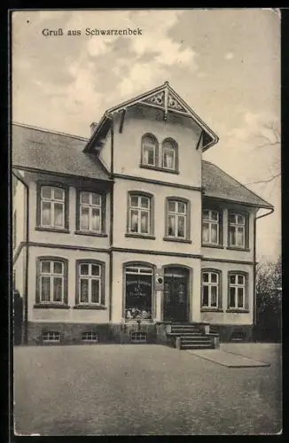 AK Schwarzenbek, Bäckerei, Konditorei und Cafe von Eduard Maas