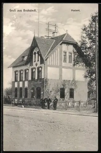 AK Brokstedt, Partie am Postamt