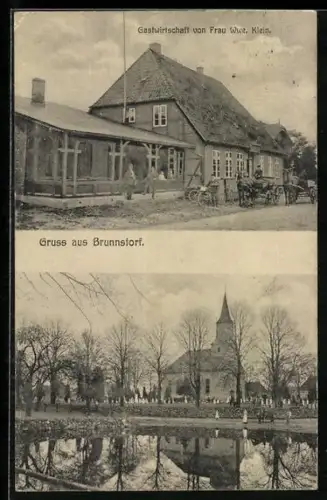 AK Brunstorf, Gasthaus v. Frau Wwe. Klein