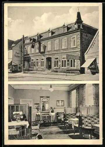 AK Kappeln /Schlei, Hotel Hohenzollern, Inh. B. Piepgras, 