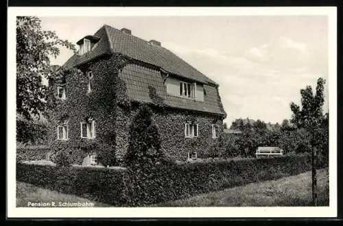 AK Schneverdingen /Lüneburger Heide, Pension R. Schlumbohm
