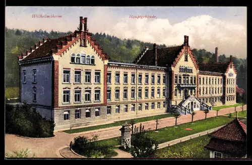 AK Wilhelmsheim, Lungenheilstätte, Hauptgebäude