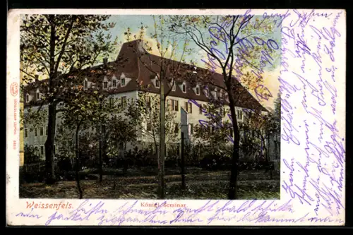AK Weissenfels, Königl. Seminar