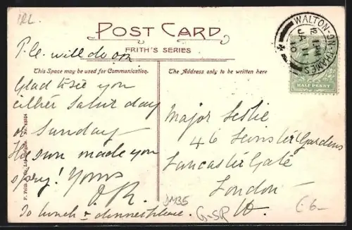 AK Walton-on-Thames, Riverside View