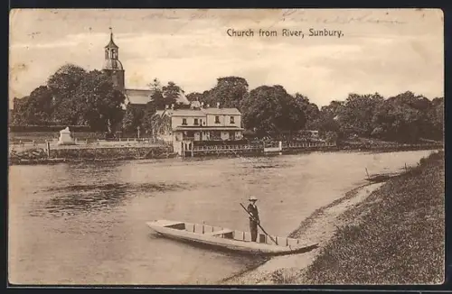 AK Sunbury, Church from River