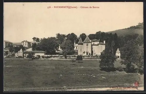 AK Fourneaux /Loire, Château de Sarron