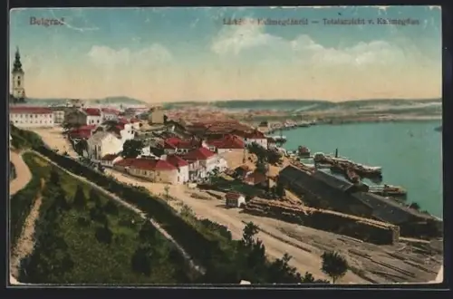 AK Belgrad, Totalansicht von Kalimegdan