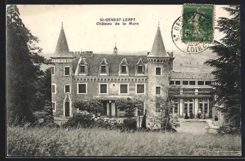 AK St-Genest-Lerpt, Château de la Mure