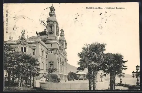 AK Monte-Carlo, Théâtre et Terrasses