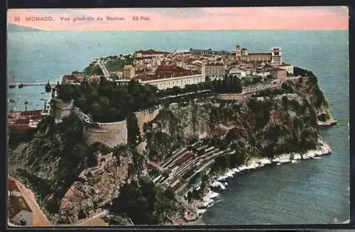AK Monaco, Vue générale du Rocher