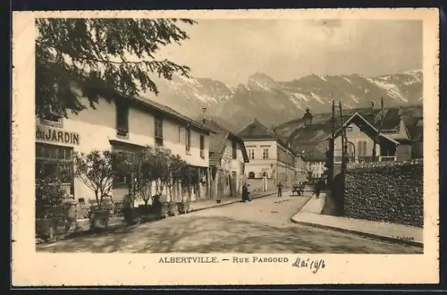 AK Albertville, Rue Pargoud