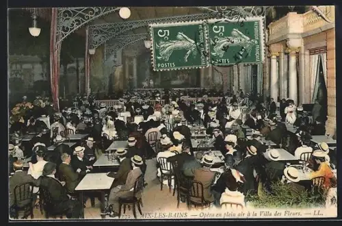 AK Aix-les-Bains, Opera en plein air a la Villa des Fleurs