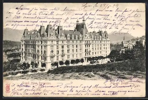 AK Aix les Bains, Grand Hôtel Bernascon
