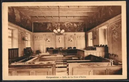 AK Carpentras, Salle de La Cour d'Assise