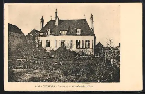 AK Tonnerre, Maison oú est né le Chevalier d`Eon