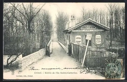AK Créteil, Entrée de l`Ile Sainte-Catharine