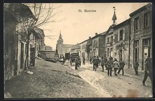 AK St. Maurice, Une rue