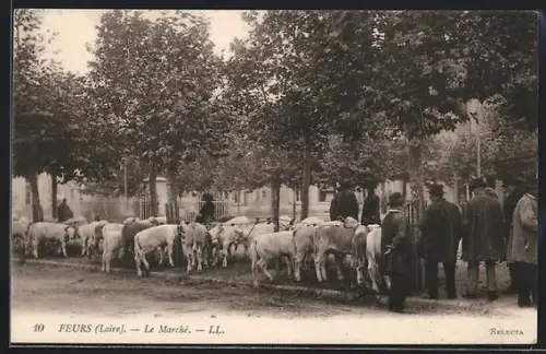 AK Feurs /Loire, Le Marché