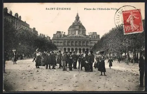 AK Saint-Étienne, Place de l`hôtel-de-ville