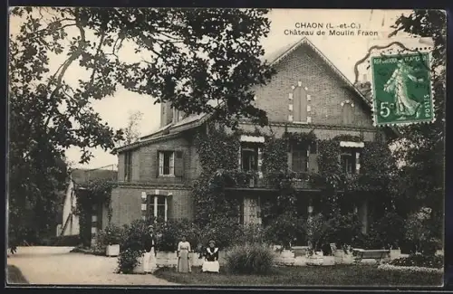 AK Chaon /L.-et-C., Château de Moulin Fraon
