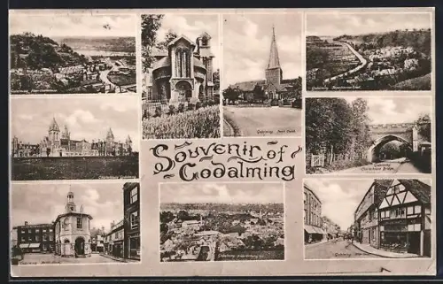 AK Godalming, Parish church, Charterhouse bridge, Peperharrow Road