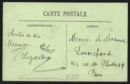 AK Épinal, La Rue Aubert