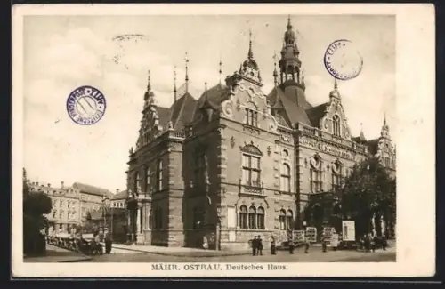 AK Mähr. Ostrau, Deutsches Haus