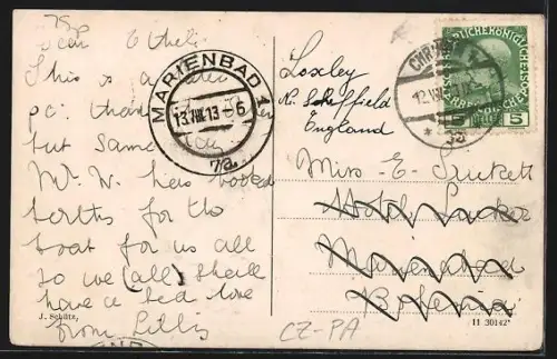 AK Chrudim, Partie u Musea