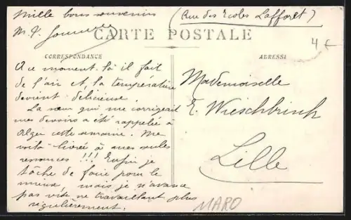 AK Oudjda, Rue des Marchés