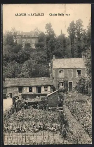 AK Arques-la-Bataille, Chalet Belle vue