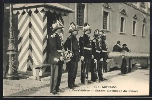 AK Monaco, Carabiniers - Gardes d`honneur du Prince