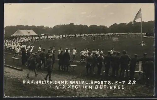 AK Halton, R.A.F. Halton, Annual Sports, Section Race