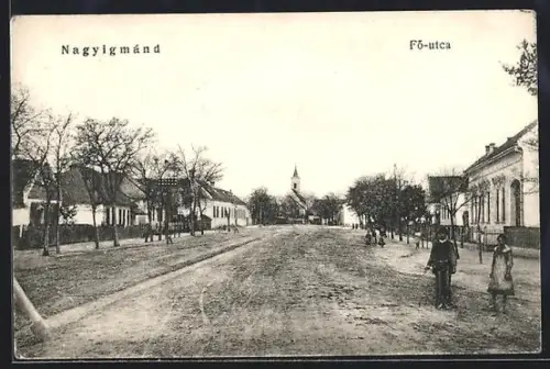 AK Nagyigmánd, Fö-utca