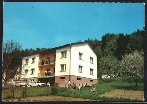 AK Sebersdorf-Edelsberg, Sommerfrische Steiner mit Garten