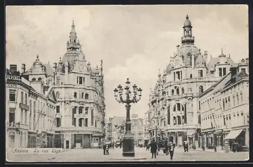 AK Anvers, La rue Leys