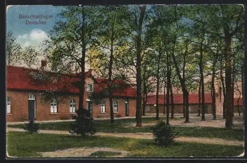 AK Beverloo, Soldatenheim, Barackenlager