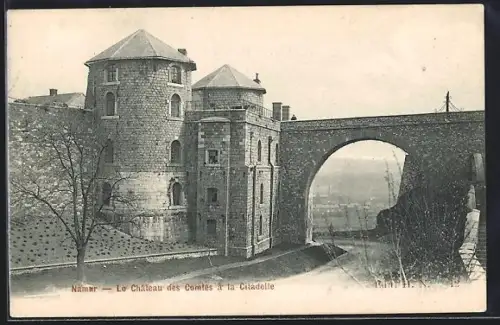 AK Namur, Le Château des Comtes à la Citadelle