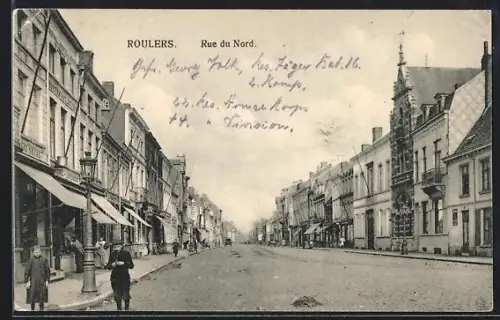 AK Roulers, Rue du Nord
