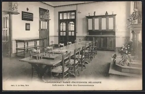 AK Passy-Froyennes, Pensionnat Passy-Froyennes Belgique, Infirmerie, Salle des Convalescents