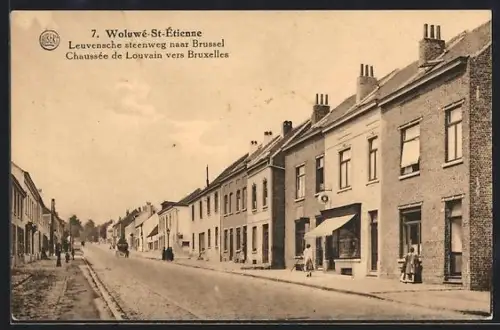 AK Woluwé-St-Étienne, Chaussée de Louvain vers Bruxelles