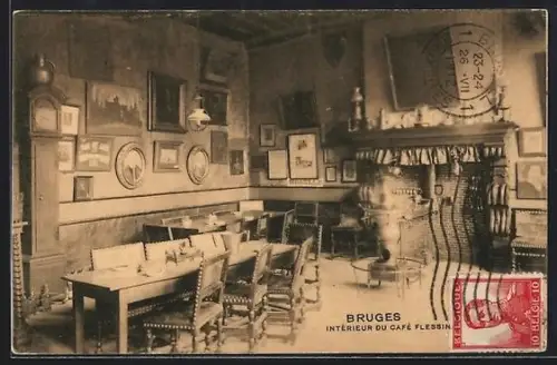 AK Bruges, Interieur du Café Flessinghe