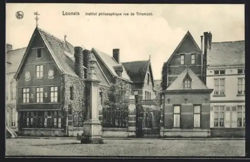 AK Louvain, Institut philosophique rue de Tirlemont
