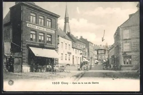 AK Ciney, Coin de la rue du Centre
