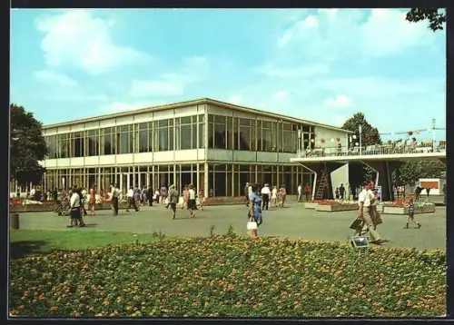 AK Erfurt, iga Erfurt - Partie vor der Zentralgaststätte