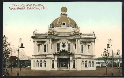 AK Japan-British Exhibition 1910, The Daily Mail Pavilion