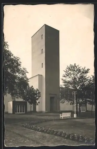 AK Dresden, Internationale Hygiene-Ausstellung 1930, Ausstellungsgelände