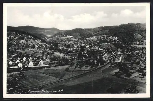 AK Oppenau /Schwarzwald, Panorama