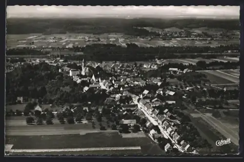 AK Illereichen, Ortspanorama aus der Vogelschau